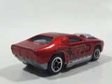 2005 McDonald's Hot Wheels AcceleRacers Series Hollowback Dark Orange Red Die Cast Toy Car Vehicle