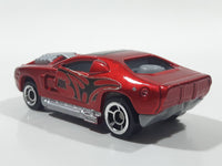 2005 McDonald's Hot Wheels AcceleRacers Series Hollowback Dark Orange Red Die Cast Toy Car Vehicle