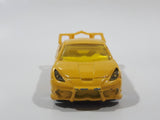 2001 Hot Wheels Toyota Celica "RHLman Turbo" Yellow Die Cast Toy Race Car Vehicle