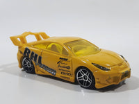 2001 Hot Wheels Toyota Celica "RHLman Turbo" Yellow Die Cast Toy Race Car Vehicle