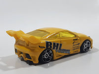 2001 Hot Wheels Toyota Celica "RHLman Turbo" Yellow Die Cast Toy Race Car Vehicle