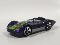 2000 Hot Wheels Max Steel Turbolence Dark Purple Die Cast Toy Race Car Vehicle