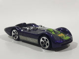 2000 Hot Wheels Max Steel Turbolence Dark Purple Die Cast Toy Race Car Vehicle