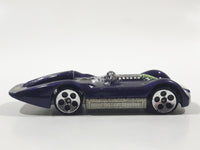 2000 Hot Wheels Max Steel Turbolence Dark Purple Die Cast Toy Race Car Vehicle