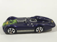 2000 Hot Wheels Max Steel Turbolence Dark Purple Die Cast Toy Race Car Vehicle