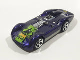 2000 Hot Wheels Max Steel Turbolence Dark Purple Die Cast Toy Race Car Vehicle