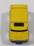 2004 Hot Wheels First Editions Blings Hummer H2 Yellow Die Cast Toy Car Vehicle