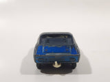 Vintage 1969 Lesney Matchbox Superfast No. 5 Lotus Europa Blue Painted Dark Blue Die Cast Toy Car Vehicle with Opening Doors