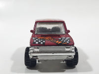 1997 Hot Wheels Biff! Bamm! Boom! Range Rover Dark Magenta Pink Die Cast Toy Car Vehicle