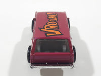 1997 Hot Wheels Biff! Bamm! Boom! Range Rover Dark Magenta Pink Die Cast Toy Car Vehicle