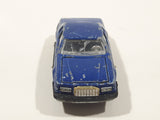 Vintage Majorette No. 217 Ford Thunderbird Dark Blue 1/67 Scale Die Cast Toy Car Vehicle With Opening Hood