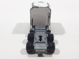 Vintage 1981 Yatming No. 1404 JRI Univ Studios Kenworth K100 COE Aerodyne 108 Semi Tractor Truck White Die Cast Toy Car Vehicle