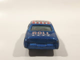 Vintage Yatming No. 1053 Cadillac Fleetwood Brougham #53 Rock and Roll Blue Die Cast Toy Car Vehicle with Opening Doors