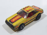 1980 Hot Wheels 1979 Ford Mustang Yellow Die Cast Toy Car Vehicle