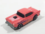 VHTF Rare 1990 Hot Wheels Cereal Promo '55 Chevy Pink Die Cast Toy Classic Car Vehicle