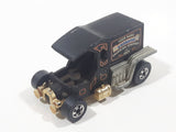 1977 Hot Wheels T-Totaller Black Die Cast Toy Car Vehicle - BW - Hong Kong