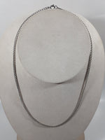 Metal Chain 20" Long Necklace