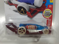 2017 Hot Wheels Holiday Racers Carbonator Clear Red Die Cast Toy Car Vehicle New in Package