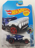 2017 Hot Wheels Street Beasts Rotweiler Dark Blue and White Die Cast Toy Car Vehicle New in Package