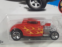 2017 Hot Wheels HW Flames '32 Ford Red Die Cast Toy Car Vehicle - New in Package