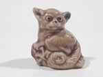 Vintage Wade England Whimsies Red Rose Tea Lemur Figurine