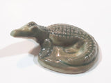 Vintage Wade England Red Rose Tea Crocodile Alligator Figurine