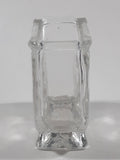 Jim Beam Embossed Glass Toothpick Holder