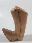 Wood Cowboy Boot Shaped Toothpick Holder