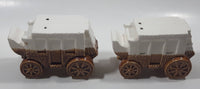 Vintage Chuck Wagon Themed Ceramic Salt and Pepper Shakers