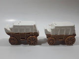 Vintage Chuck Wagon Themed Ceramic Salt and Pepper Shakers