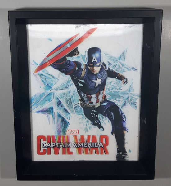 Marvel Captain America Civil War 3D Hologram Framed Wall Decor