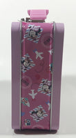 Disney Minnie Mouse Little World Traveler Small Tin Metal Lunch Box