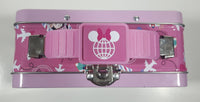 Disney Minnie Mouse Little World Traveler Small Tin Metal Lunch Box