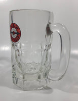 1948-1961 A & W Allen and Wright Ice Cold Root Beer Arrow Logo 6" Tall Heavy Clear Glass Mug