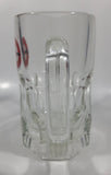 1948-1961 A & W Allen and Wright Ice Cold Root Beer Arrow Logo 6" Tall Heavy Clear Glass Mug