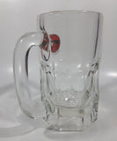 1948-1961 A & W Allen and Wright Ice Cold Root Beer Arrow Logo 6" Tall Heavy Clear Glass Mug