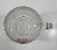 1948-1961 A & W Allen and Wright Ice Cold Root Beer Arrow Logo 6" Tall Heavy Clear Glass Mug