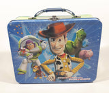 Disney Pixar Toy Story "Protecting Toys Everywhere" Embossed Tin Metal Lunch Box