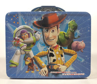 Disney Pixar Toy Story "Protecting Toys Everywhere" Embossed Tin Metal Lunch Box