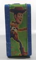 Disney Pixar Toy Story "Protecting Toys Everywhere" Embossed Tin Metal Lunch Box