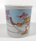 Vintage 1982 Royal Orleans United Artists The Pink Panther Collection Caution Thin Ice Hockey Themed Ceramic Coffee Mug Cup