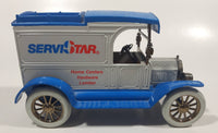 ERTL Limited Edition 1913 Ford Model T Van ServiStar Home Centers Hardware Lumber Grey and Blue 5 3/4" Long Die Cast Toy Car Vehicle Coin Bank