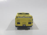 1998 Hot Wheels Low 'N Cool Sonic Special Bright Yellow Die Cast Toy Car Vehicle