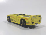 1998 Hot Wheels Low 'N Cool Sonic Special Bright Yellow Die Cast Toy Car Vehicle