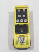 1998 Hot Wheels Low 'N Cool Sonic Special Bright Yellow Die Cast Toy Car Vehicle