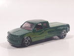 2003 Hot Wheels Pride Rides Custom Chevrolet C3500 Green Die Cast Toy Car Vehicle