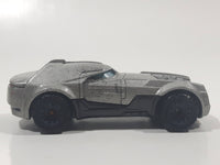 2016 Hot Wheels DC Comics Armored Batman Grey Die Cast Toy Car Vehicle