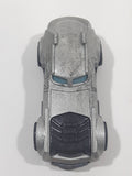 2016 Hot Wheels DC Comics Armored Batman Grey Die Cast Toy Car Vehicle