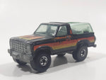 1982 Hot Wheels Ford Bronco Black Die Cast Toy Car SUV Vehicle BW Hong Kong