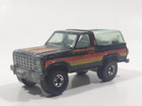 1982 Hot Wheels Ford Bronco Black Die Cast Toy Car SUV Vehicle BW Hong Kong